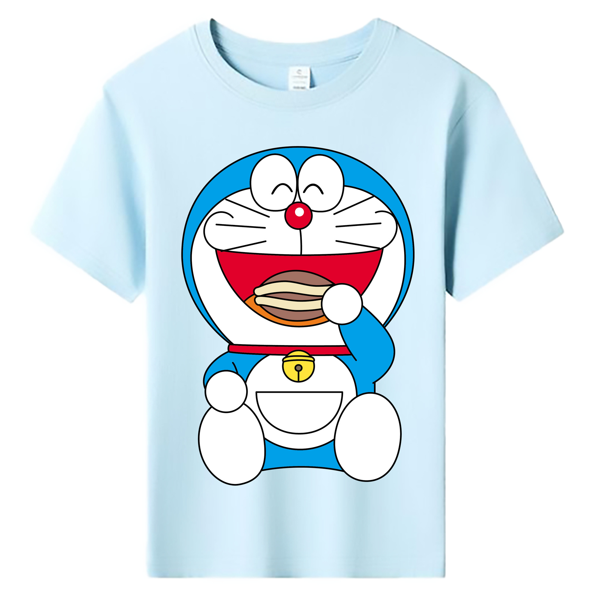 （画像用） ドラえもん Doraemon 綿100％キッズTシャツ（フロントプリント）